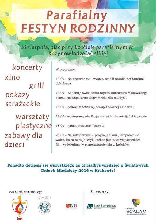 Parafialny Festyn Rodzinny w Krzynowłodze Wielkiej