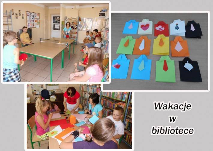 Biblioteczny turniej tenisa stołowego i zajęcia origami