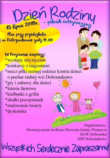 Dzień Rodziny w Dobrzankowie