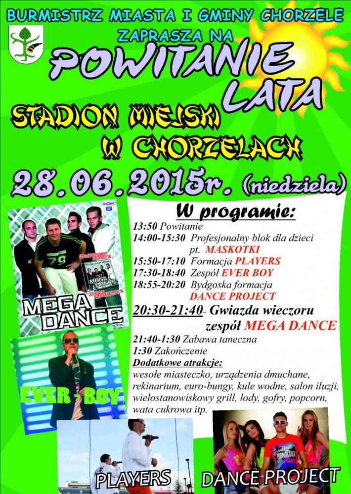Chorzele: Powitanie Lata 2015