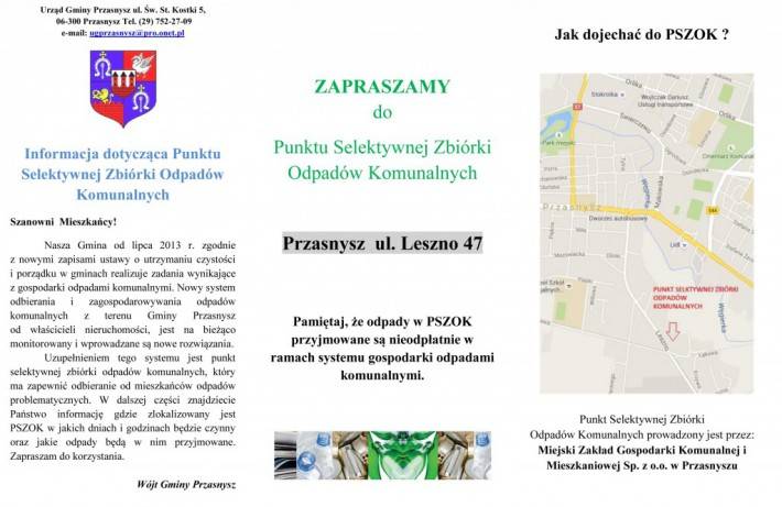 Punkt zbiórki odpadów