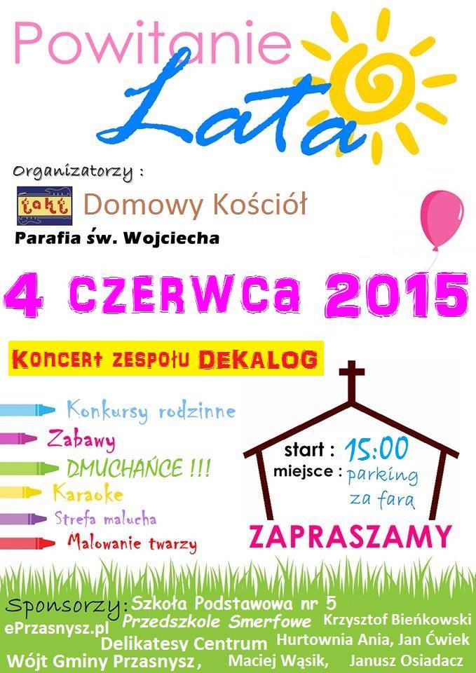 Powitanie Lata 2015