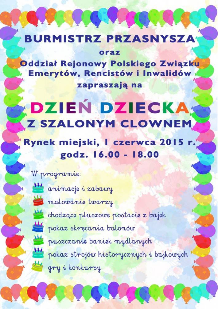 Dzień Dziecka z szalonym Clownem