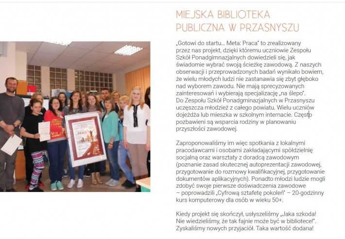 Program Rozwoju Bibliotek - podsumowania