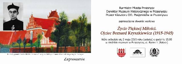 Zaproszenie na otwarcie wystawy