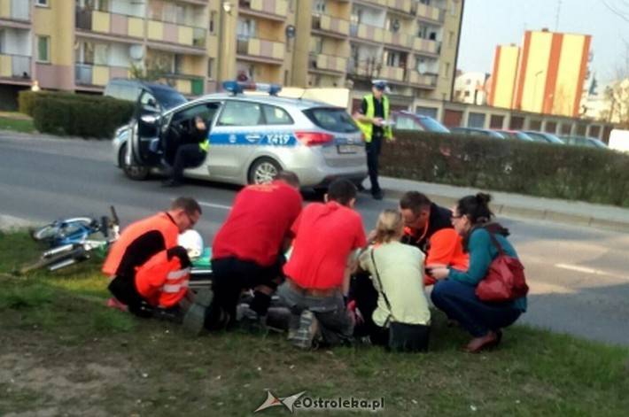 Ośmioletnia dziewczynka pod kołami osobówki