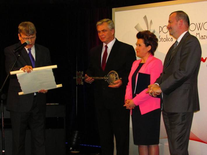 Uroczyste przekazanie klucza do Stolicy Kultury Mazowsza