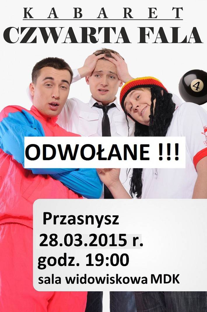 Kabaret Czwarta Fala  - ODWOŁANY