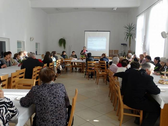 Spotkanie z seniorami w Czernicach Borowych