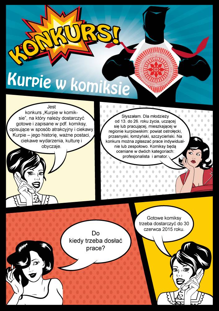 Kurpie w komiksie - konkurs