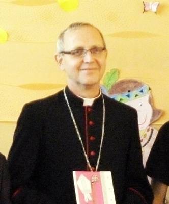 Bp Piotr z wizytą w DPS i ZOL w Przasnyszu