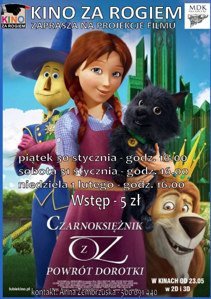 Najbliższy weekend w KINIE ZA ROGIEM