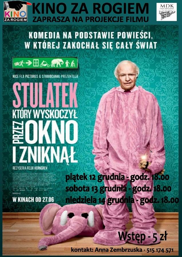 Najbliższy weekend w KINIE ZA ROGIEM