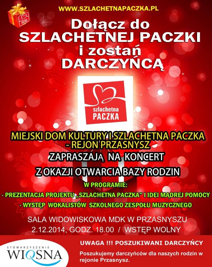 Zapraszamy na koncert 