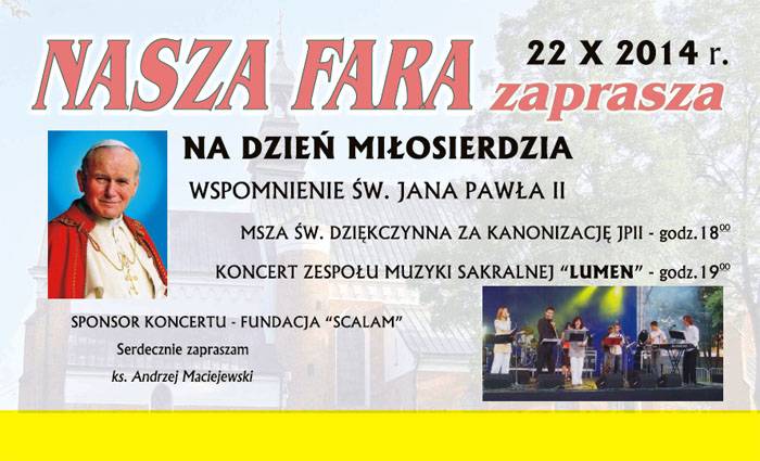 Już dziś koncert zespołu Lumen
