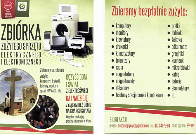 Zbiórka zużytego sprzętu elektrycznego i elektronicznego