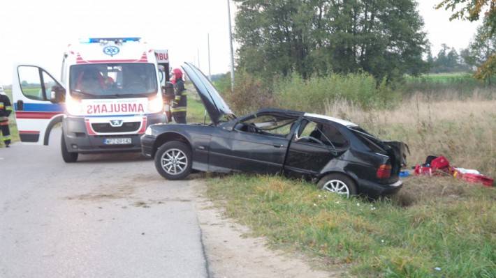 Poważny wypadek w Karwaczu