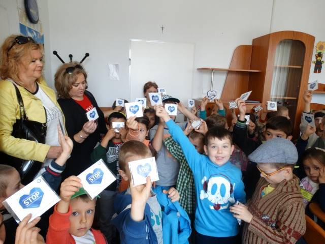 Wizyta klas I w KPP w Przasnyszu