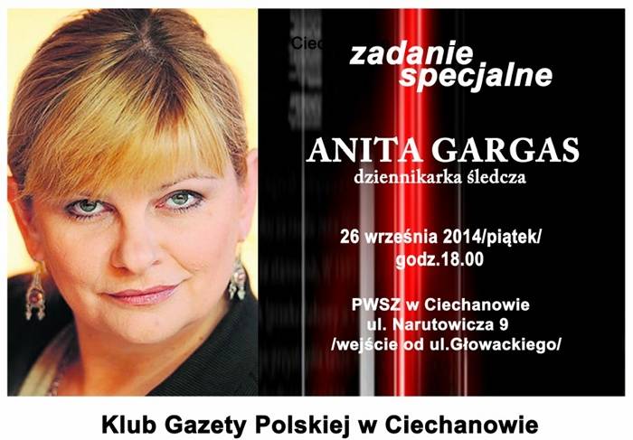 Spotkanie z Anitą Gargas