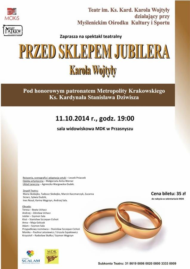 Zapraszamy na spektakl 