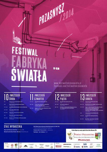 Festiwal Fabryka Światła. Przasnysz 2014 (VIDEO)