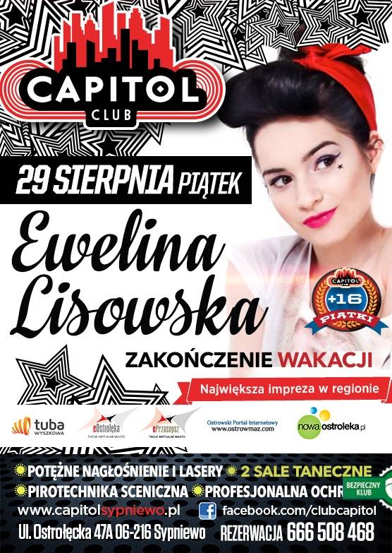 Koncert Eweliny Lisowskiej - patronat ePrzasnysz.pl