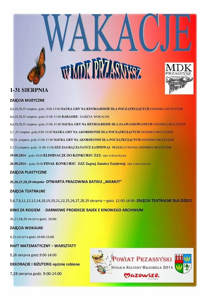 MDK zaprasza! 