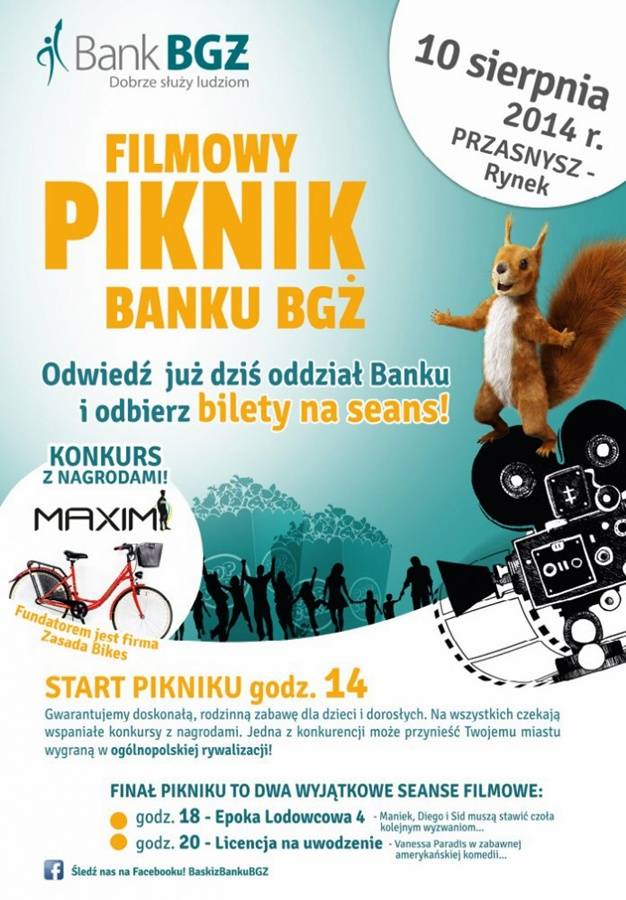 Piknik filmowy w rynku!