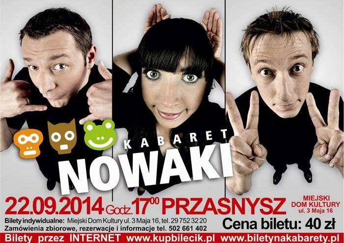 Kabaret NOWAKI w Przasnyszu!