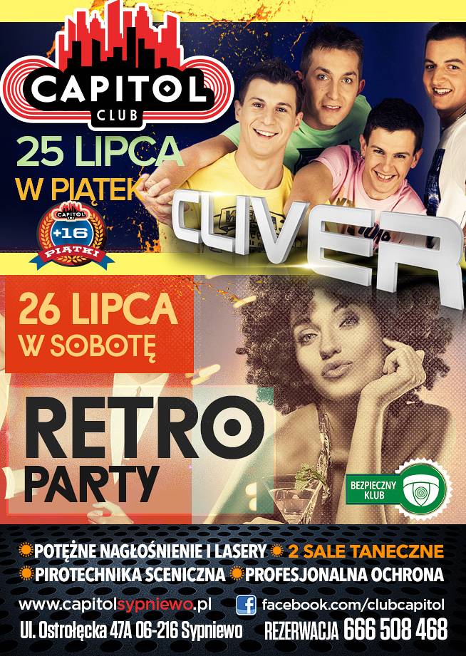 Koncertowy weekend w Clubie Capitol