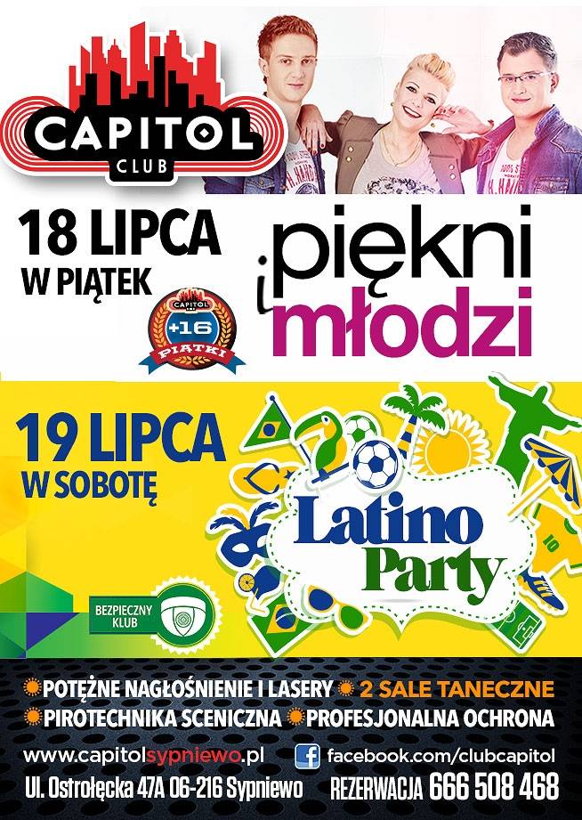 Koncertowy weekend w Clubie Capitol