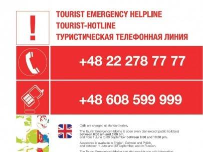 Telefon Bezpieczeństwa dla Turystów