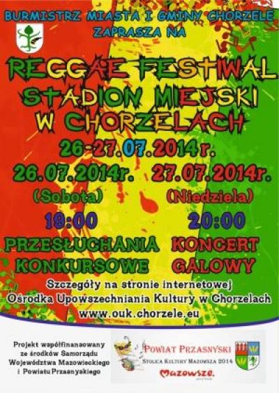 REGGAE Festiwal 26-27.07.2014 