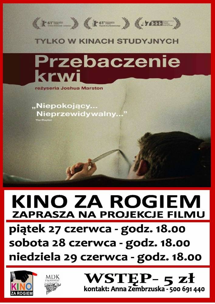 Najbliższy weekend w KINIE ZA ROGIEM