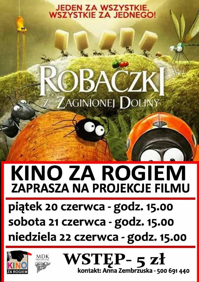 Najbliższy weekend w KINIE ZA ROGIEM