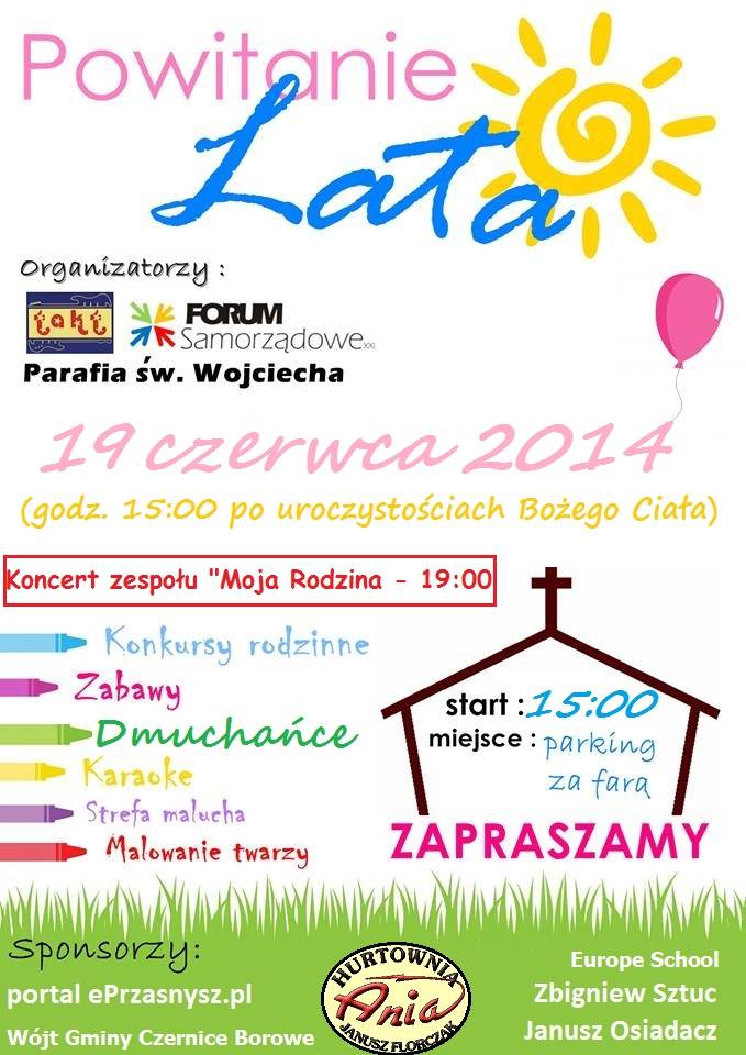 19 czerwca festyn rodzinny 