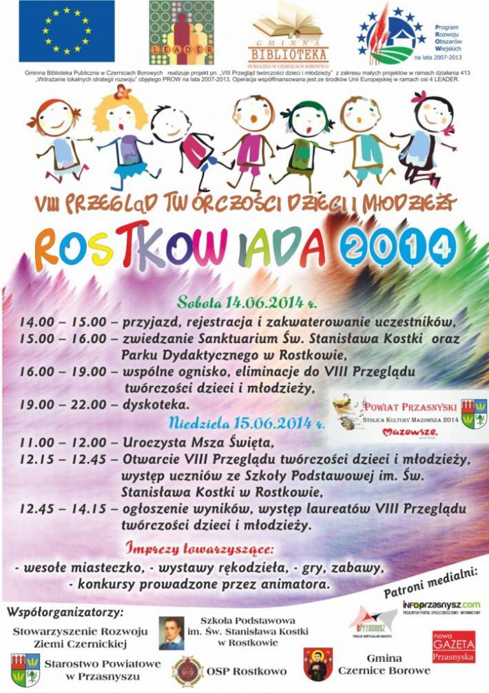 ROSTKOWIADA juz w ten weekend!