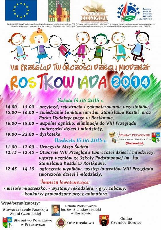 Zapraszamy na Rostkowiadę!