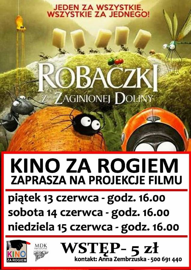 KINO ZA ROGIEM zaprasza!