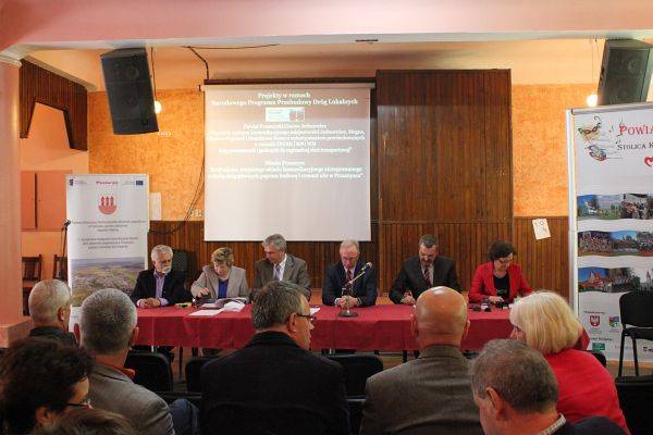 Uroczyste podpisanie umów o dofinansowanie projektów w ramach Narodowego Programu Przebudowy Dróg Lokalnych