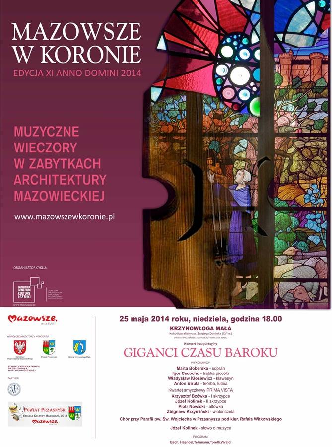 MAZOWSZE W KORONIE – KONCERT W KRZYNOWŁODZE MAŁEJ