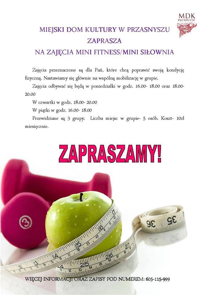 MDK zaprasza na zajęcia