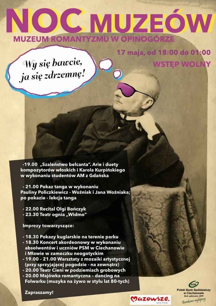 Zapraszamy na Noc Muzeów