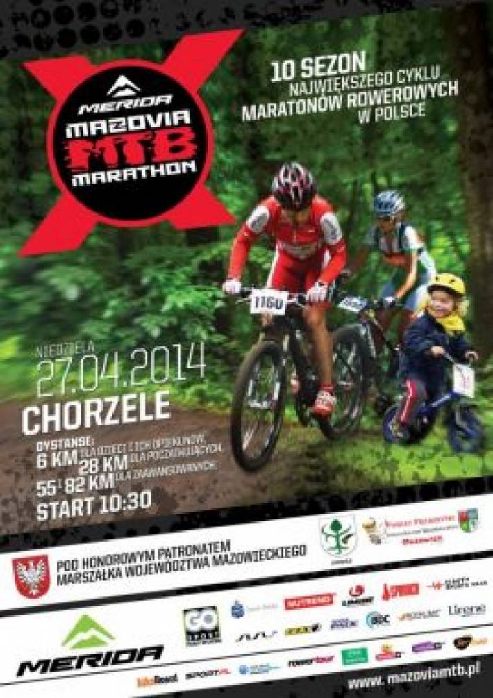MojeChorzele.pl: Merida Mazovia MTB Maraton w Chorzelach 