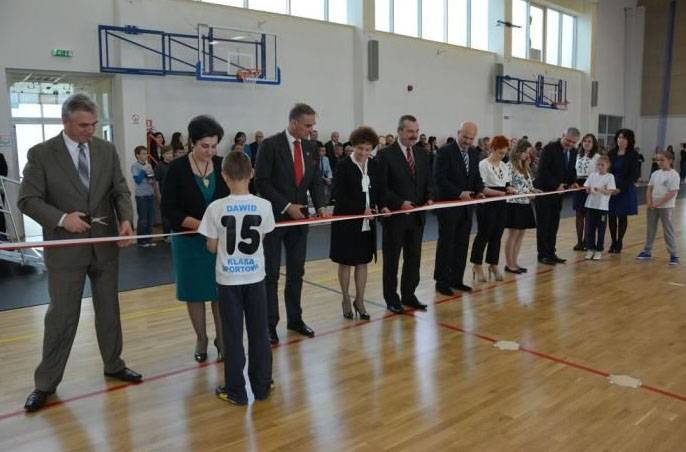 Uroczyste otwarcie hali sportowej