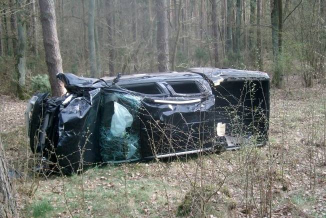  Zdarzenie drogowe w Dębinach
