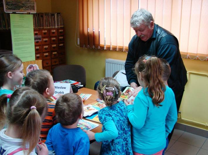 Spotkanie autorskie z Wiesławem Drabikiem