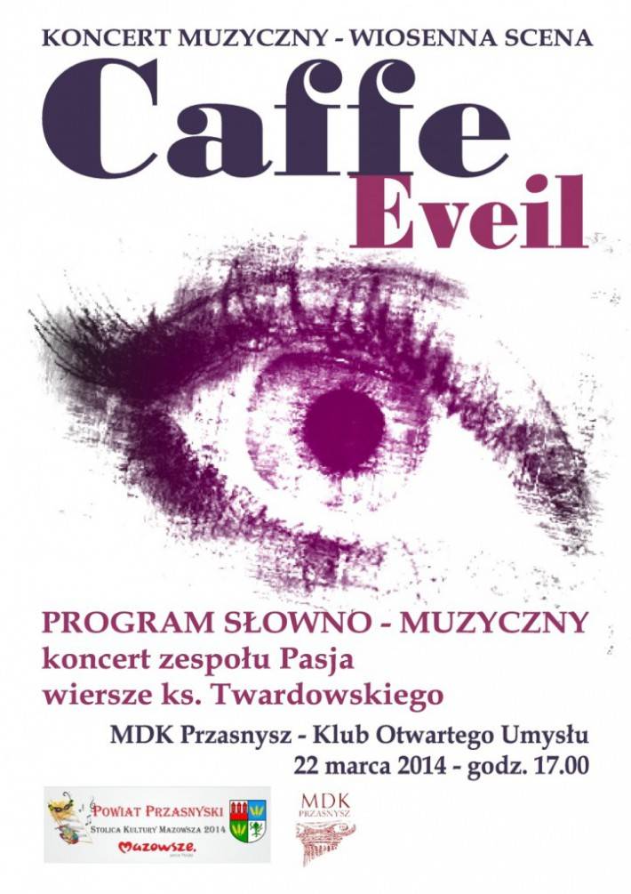 KONCERT MUZYCZNY – WIOSENNA SCENA – CAFFE EVEIL