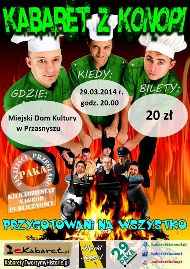 Kabaret z Konopi w Przasnyszu