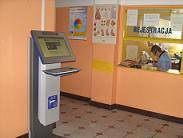 Infokiosk w Ośrodku Zdrowia w Krasnem